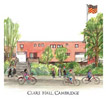 Card of Clare Hall Cambridge