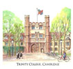 Card of Trinity College Cambridge