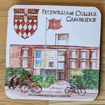 Coaster of Fitzwilliam College, Cambridge