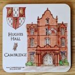 Coaster of Hughes Hall, Cambridge