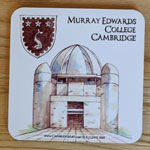 Coaster of Murray Edwards College, Cambridge