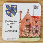 Coaster of Magdalene College, Cambridge
