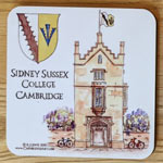 Coaster of Sidney Sussex College, Cambridge