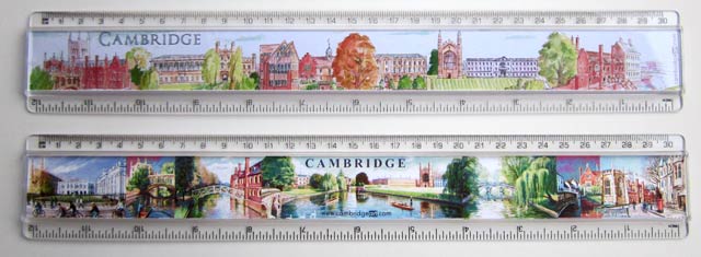 Cambridge 12 inch rulers