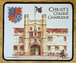 Mouse mat of Christ's College, Cambridge