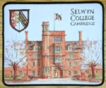 Mouse mat of Selwyn College, Cambridge