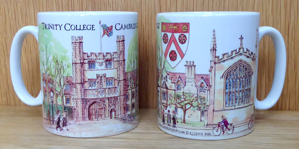 Mug of Trinity College Cambridge