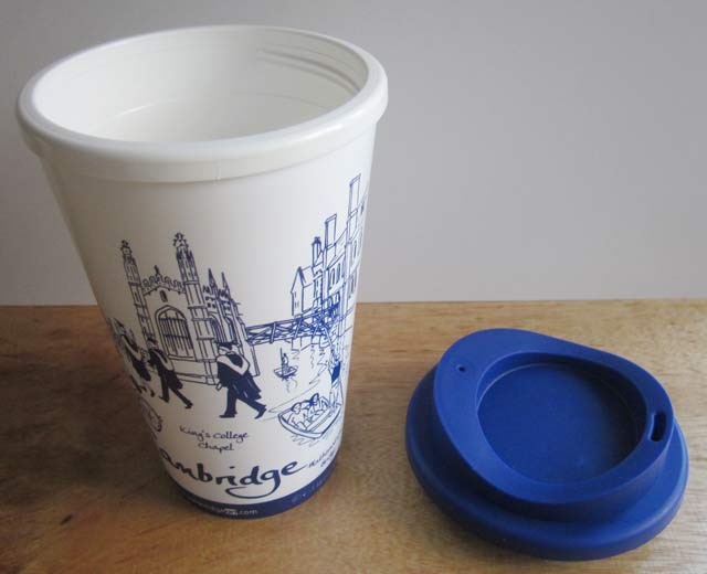 Cambridge resuable coffee mug