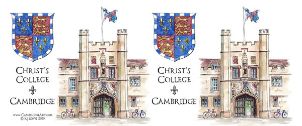 Mug of Christ's College Cambridge