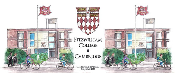 Mug of Fitzwilliam College Cambridge