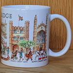 Mug of Cambridge landmarks