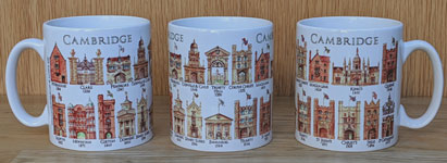 Cambridge 20 colleges mug