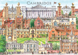 Cambridge montage postcard part 2