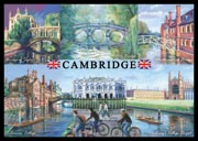 Cambridge postcard