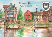 Trinity Hall, Cambridge postcard