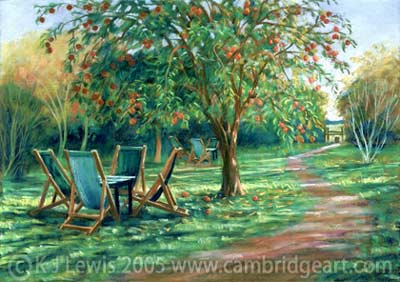Harvest Time at the Orchard, Grantchester