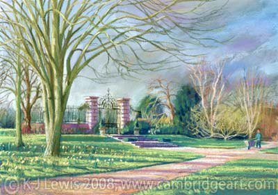 Cambridge Botanic Garden in Spring